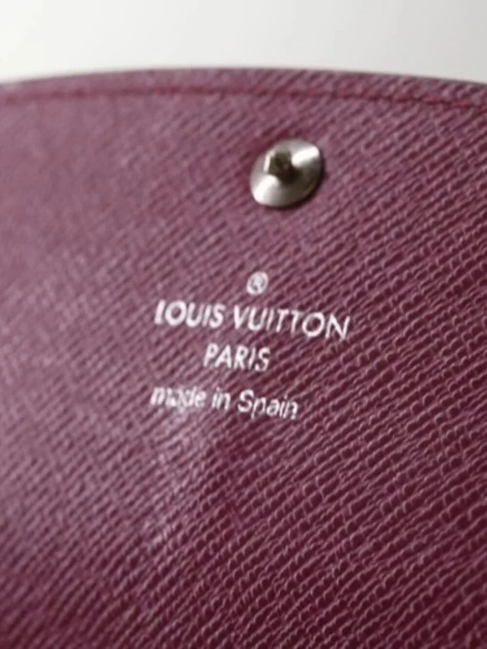 LOUIS VUITTON Epi Portefeuille Emily Long Wallet Fuchsia M60851 LV Auth hk1064